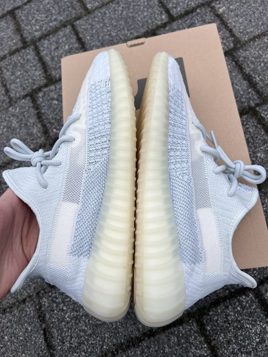 Adidas Yeezy Boost 350 V2 Cloud White Reflective sneakersy niskie 46