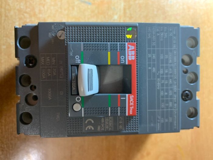 Выключатель автоматический\Автомат ABB Tmax XT1B 160 TMD 16-450 3p F F