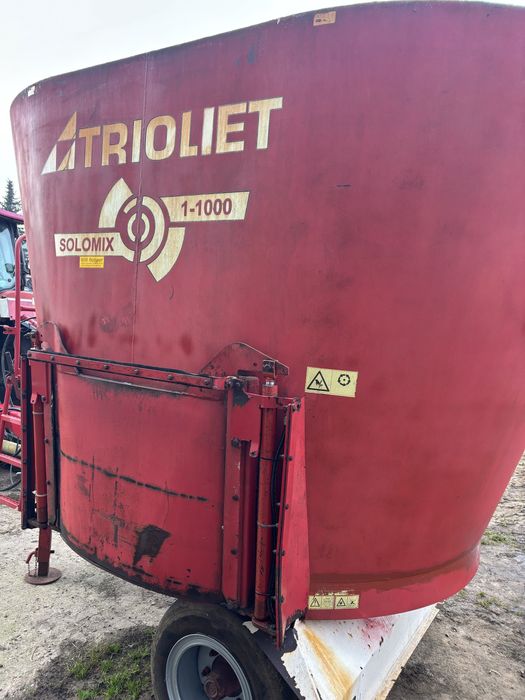 Paszowóz trioliet 10 m3 nowy slimak