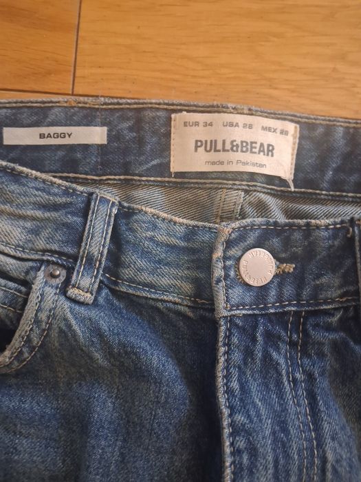 Jeansy pull&bear XS r 34  EUR
