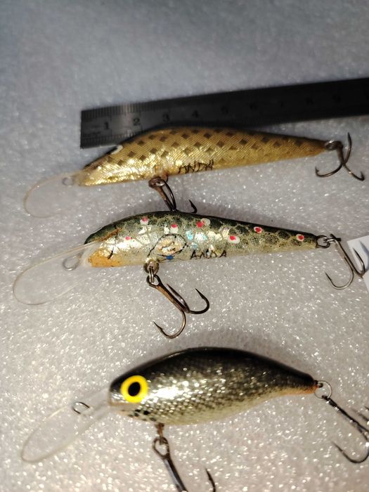 Woblery ANDAspin z wędki po złapaniu pstrąga pomorski czytaj 33