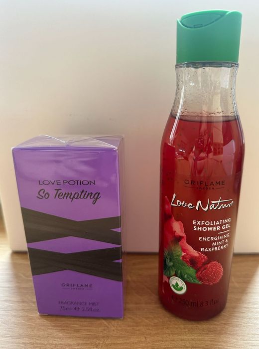 Perfume Love Potion + Oferta Esfoliante Corporal Framboesa