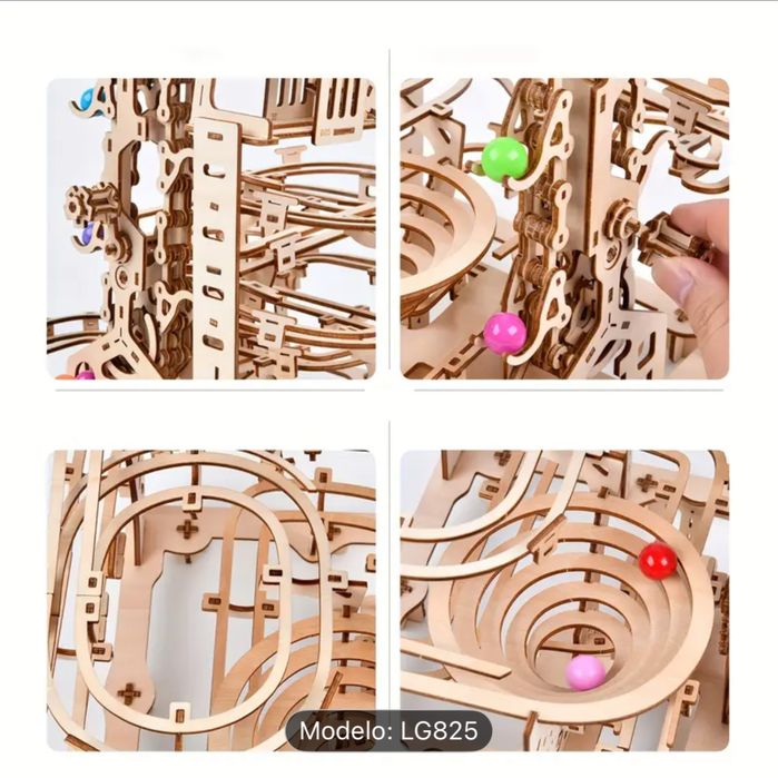 Puzzle de Madeira 3D