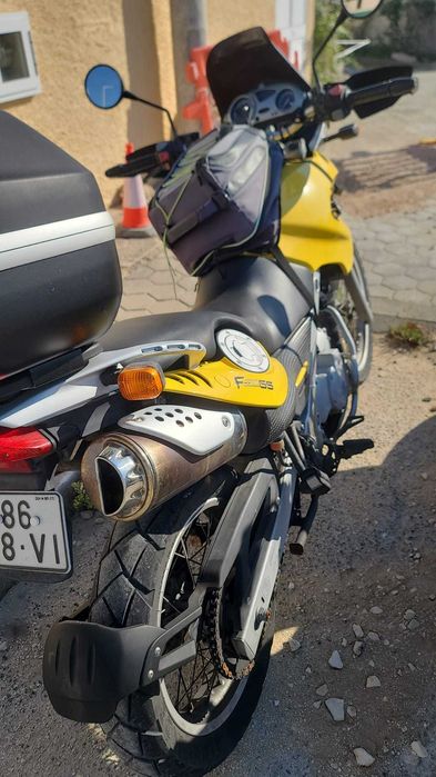 BMW F 650 GS Amarela