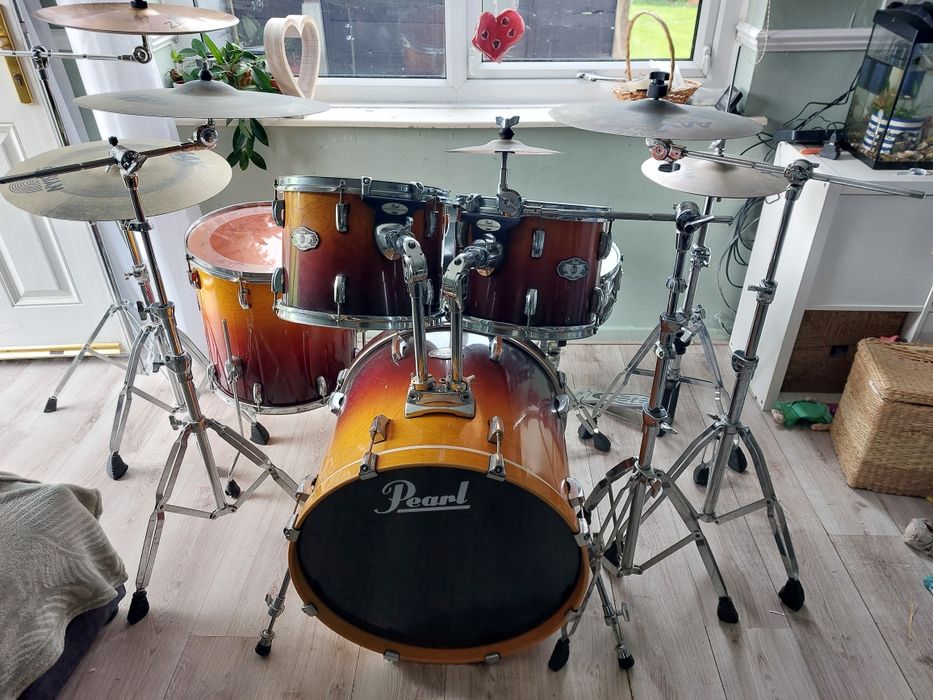Perkusja Pearl Vision + Sabian AAX