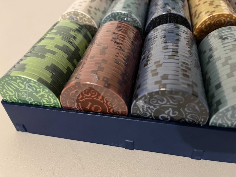 Tokens premium para jogos de tabuleiro - Iron Clays 200 - novo selado