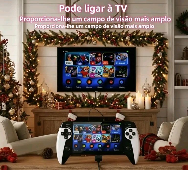 Consola Retro Portátil com 4000 jogos já instalados