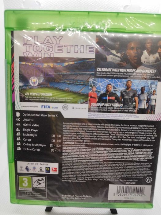 FIFA 21 Ultimate Edition para Xbox One / Xbox Series X, completamente selado