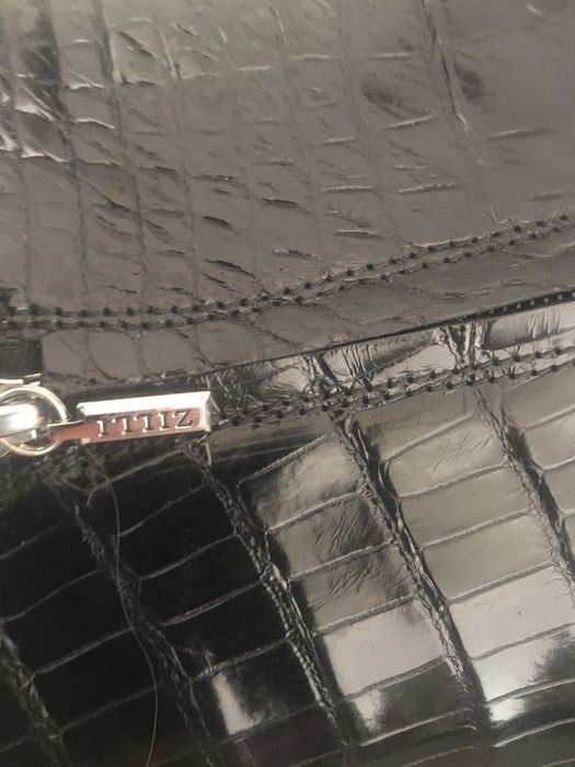 Фееричные фешенебельные сапоги челси ботинки крокодил аллигатор  Zilli