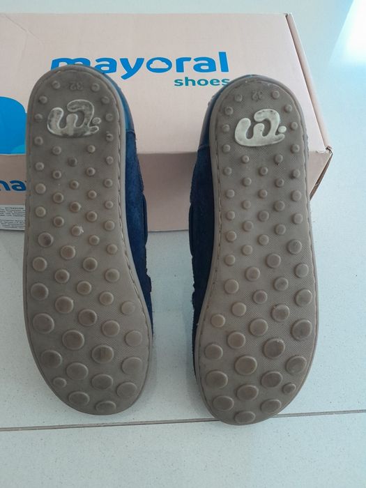 Buty mayoral 32 granatowe skorzane