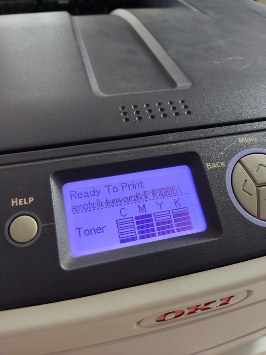 Drukarka Oki ES6412 laser kolor duplex na części