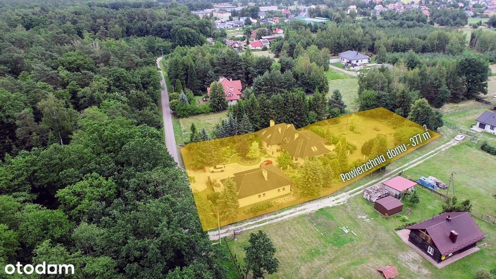 Unikatowy dom z dużą działką w zielonej okolicy