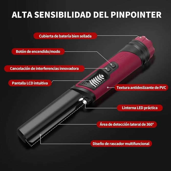 Pinpointer Detetor Detector Metais Novo Top