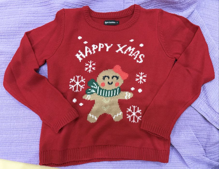 Camisola Natal rapariga