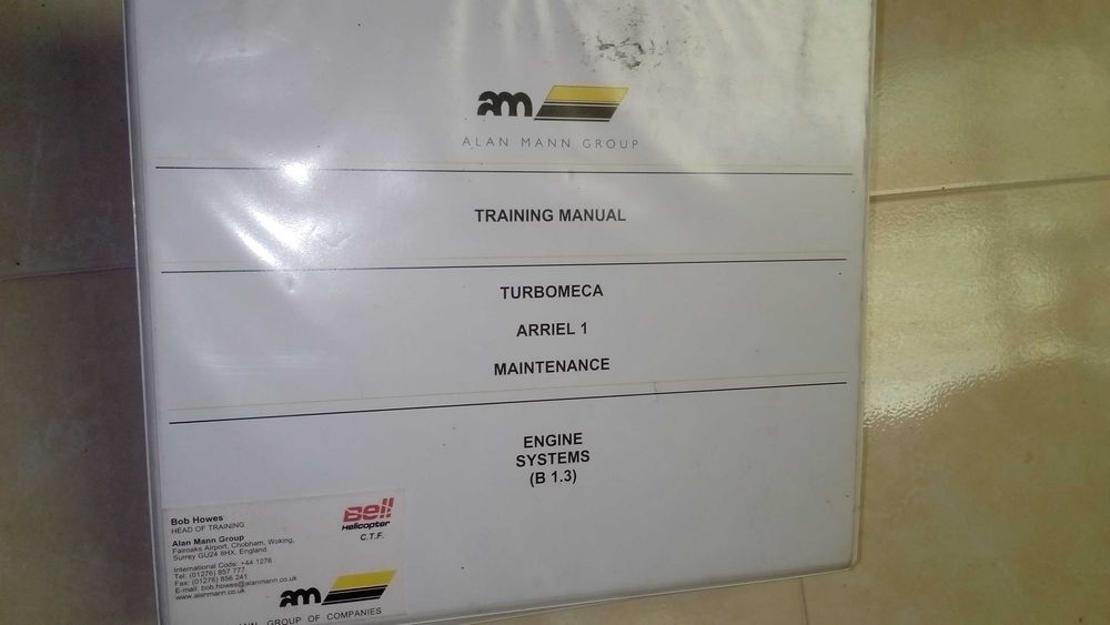 Training manual turbomeca helicopeteros 3 dossier