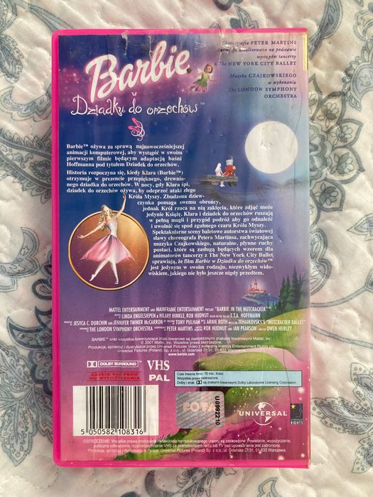 Barbie In The Nutcracker VHS