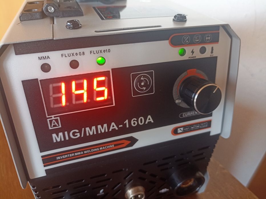 Máquina solda inverter MIG / eletrodo 160 amp  Envio grátis