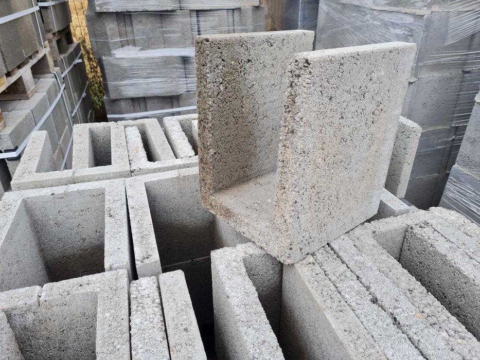 Kształtka U wieńcowa szalunkowa dozbrajająca h 24 i 31cm 4szt/mb