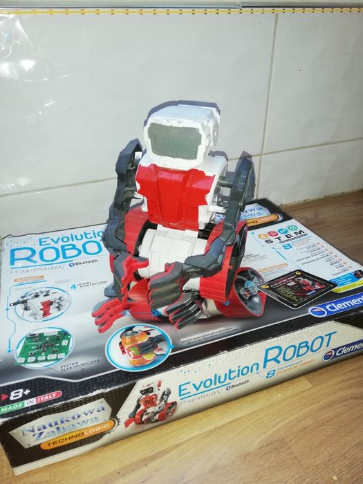Robot evolution clementoni Ewe programowanie