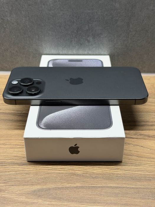 Iphone 15 Pro Max Black Titanium 256gb