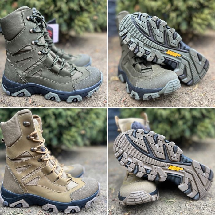 Берці зимові / натуральна шкіра / Берцы зимние кожаные с мехом 40-47