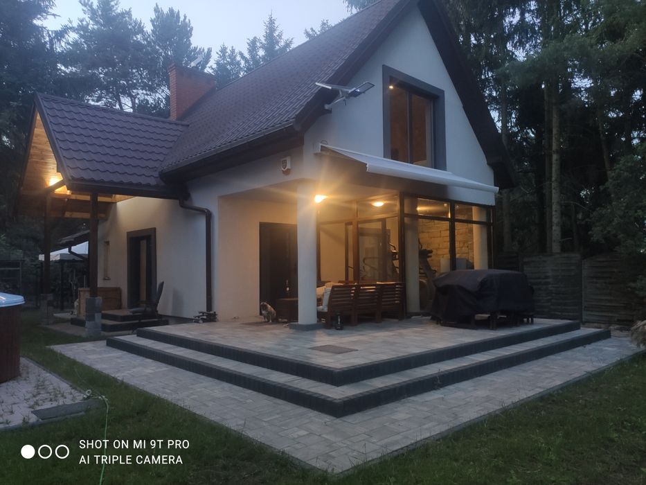Dom Kania Polska Serock niedaleko plaży wykończony do wprowadzenia