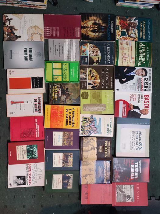 Lote Livros Best Sellers História Portugal e Mundial