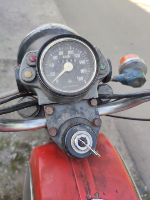 Рама с документами на яву 350 ( мотор облицовка)