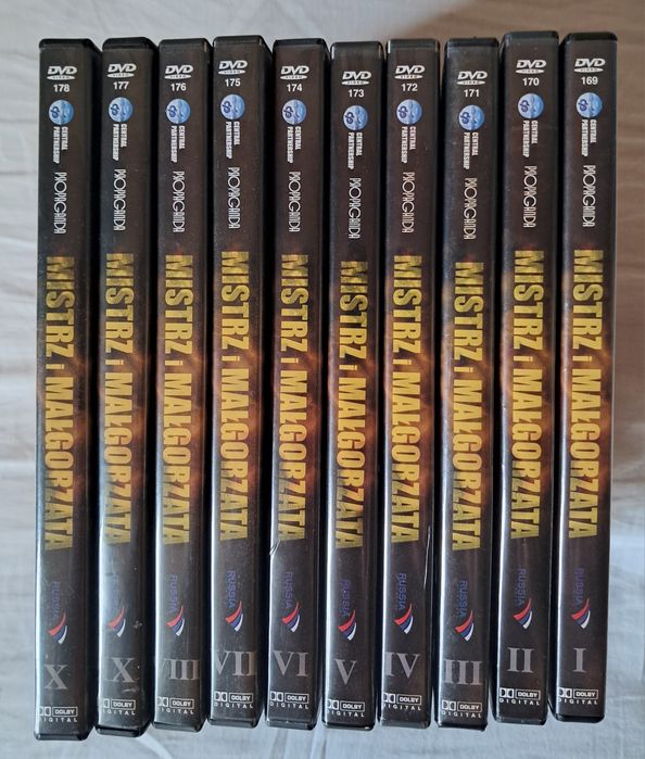 Mistrz i Małgorzata- film dvd 1-10 (całość)