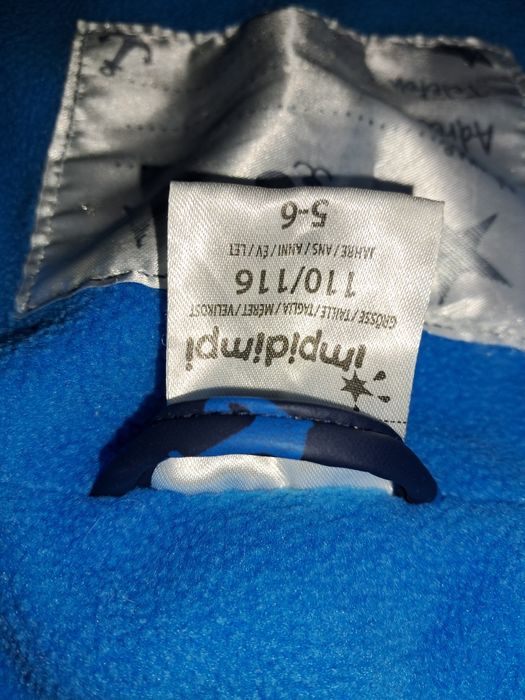 Дощовик утеплений 110-116-122 4 5 6 років