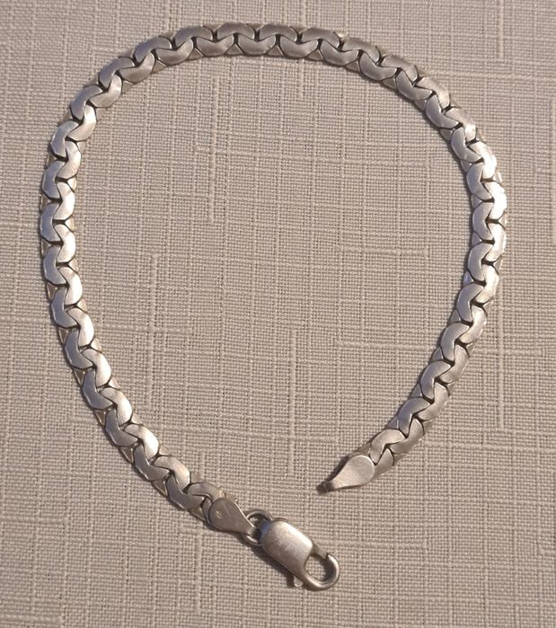 Bransoletka srebrna damska