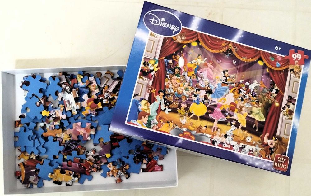 Puzzle Disney Criança 6 Anos 99 Peças