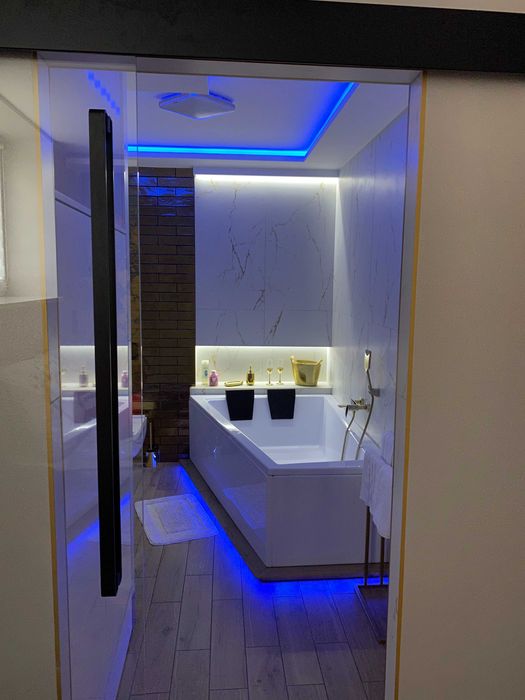 Apartament "Love" Centrum z dużą wanną dla Dwojga Gniezno