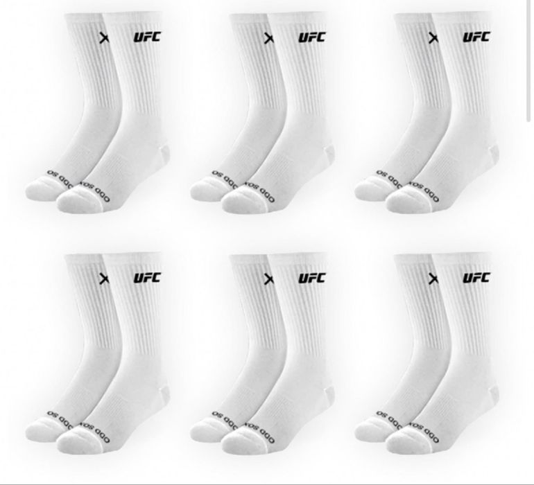 6 пар - Набір шкарпеток 6 пар UFC Everyday Sox Crew Length