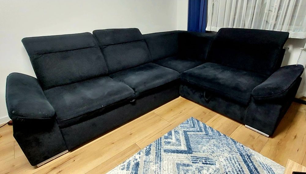 Narożnik z funkcją spania