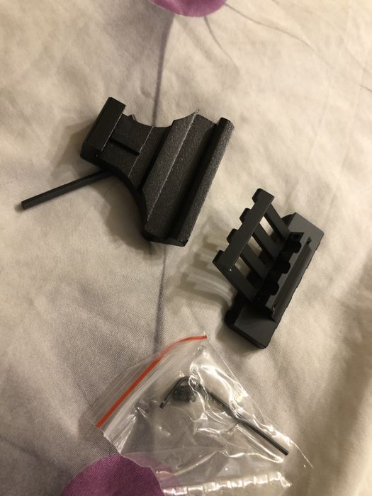 Планка Picatinny на M-LOK від 3 до 13 слотів база м лок для QD aнтабки