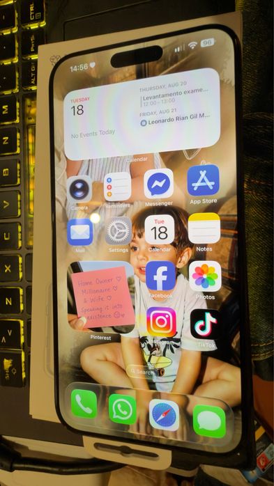 Venda/Troca iPhone 15 Pro Max 256GB por Samsung S24 Ultra ou S25 Ultra
