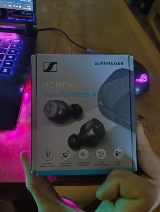 Навушники  бездротові TWS Sennheiser Momentum True Wireless 4