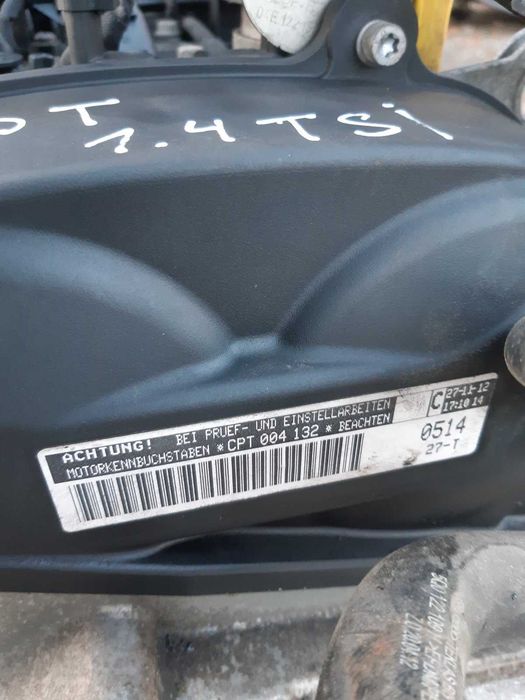 Двигун мотор Golf 7 1.4 TSI CPT бензин AUDi A1 A3