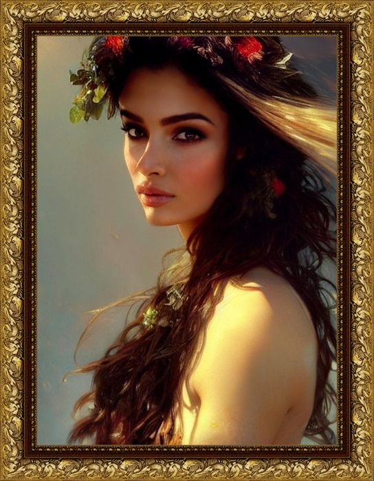 Портреты в образах, маслом на холсте