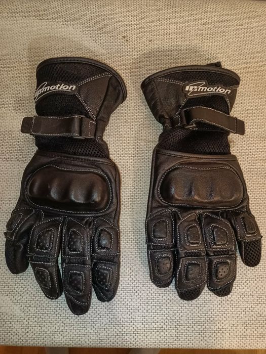 Rękawice skórzane motocyklowe rozmiar L