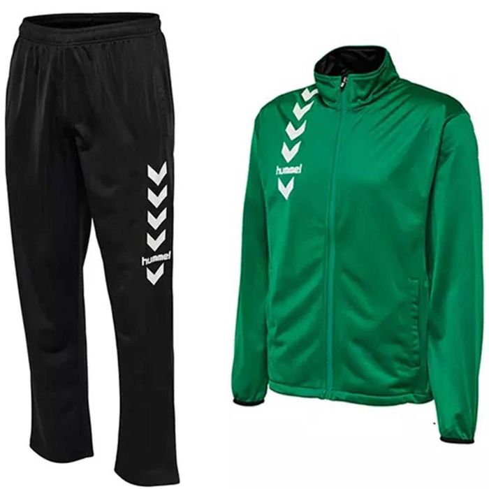 HUMMEL Essential Nowy Dres Męski L-XL Góra + Dół Komplet Oryginalny