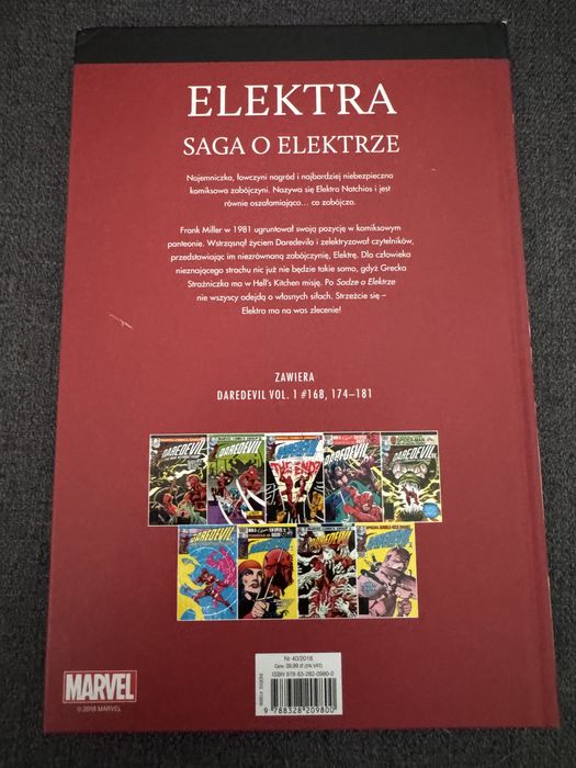 Superbohaterowie Marvela tom 40 - Elektra