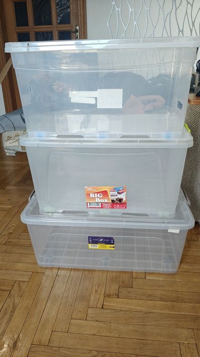 Пластиковый контейнер 50л, торг