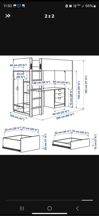 Łóżka pietrowe IKEA