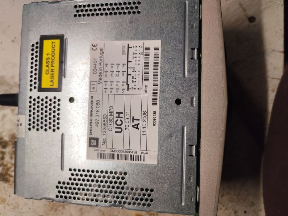 Radio cd opel astra h 2008