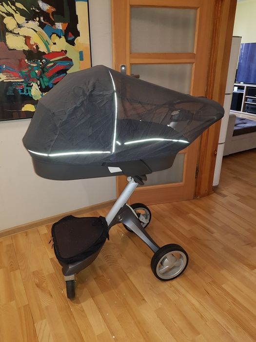 Wózek Stokke,gondola,spacerówka i fotelik samochodowy maxi cosi w świe