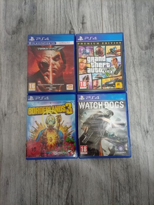 Sprzedam gry na ps4