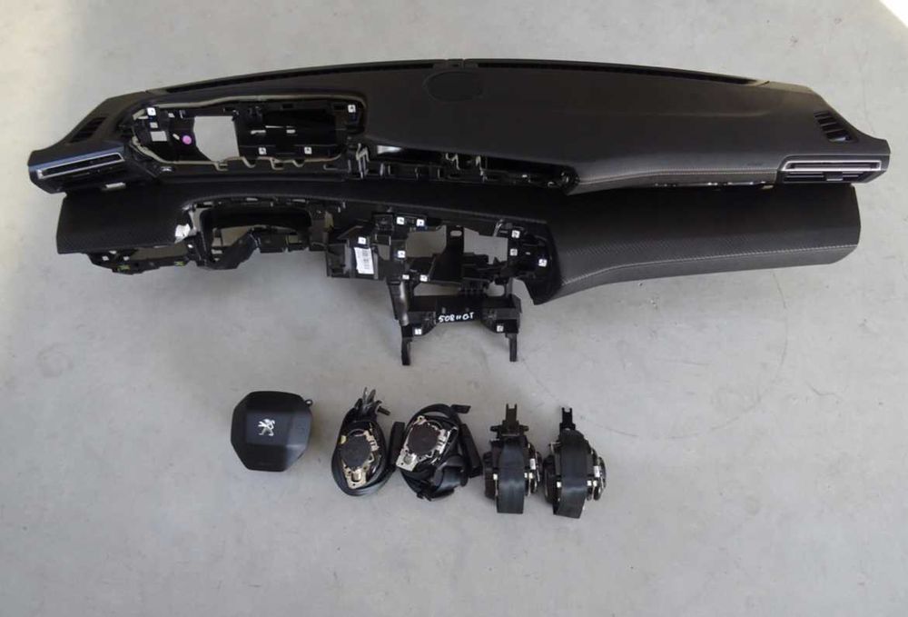 Peugeot 508 tablier airbags cintos