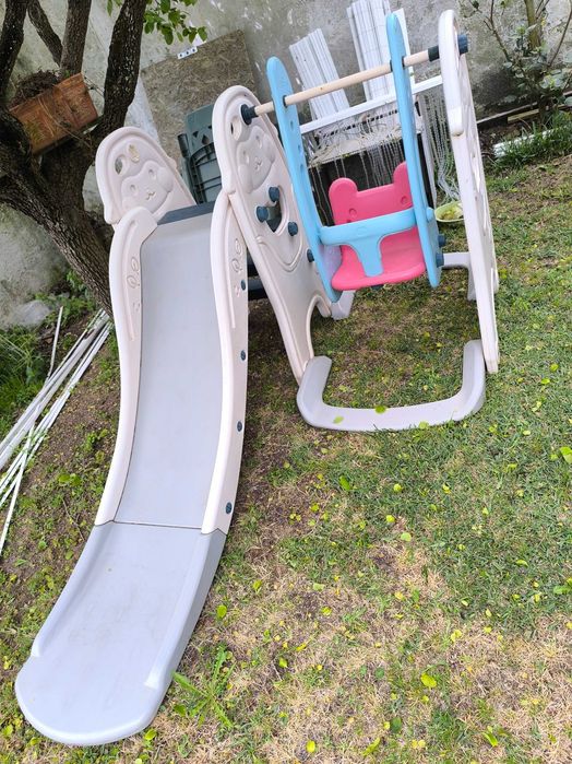 Escorrega e baloiço jardim - Criança